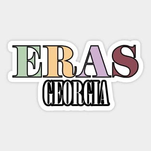 Eras Tour Georgia Sticker